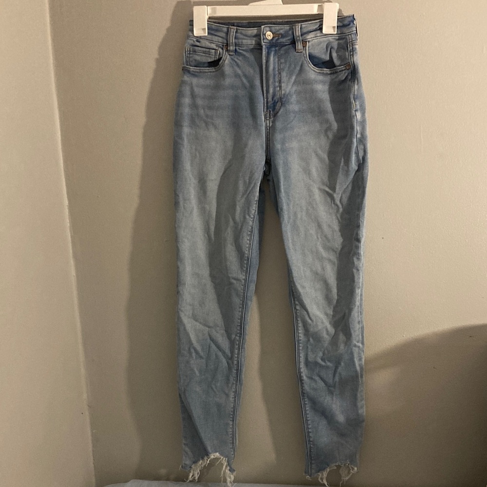 American Eagle Outfitters Light Blue Boyfriend Jeans